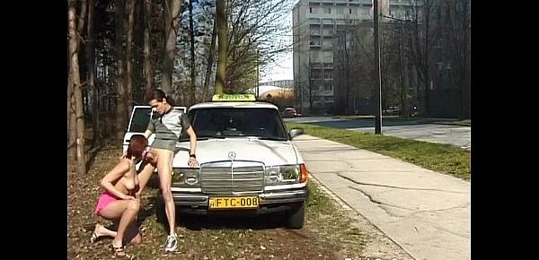  taxi driver break for anal fuck